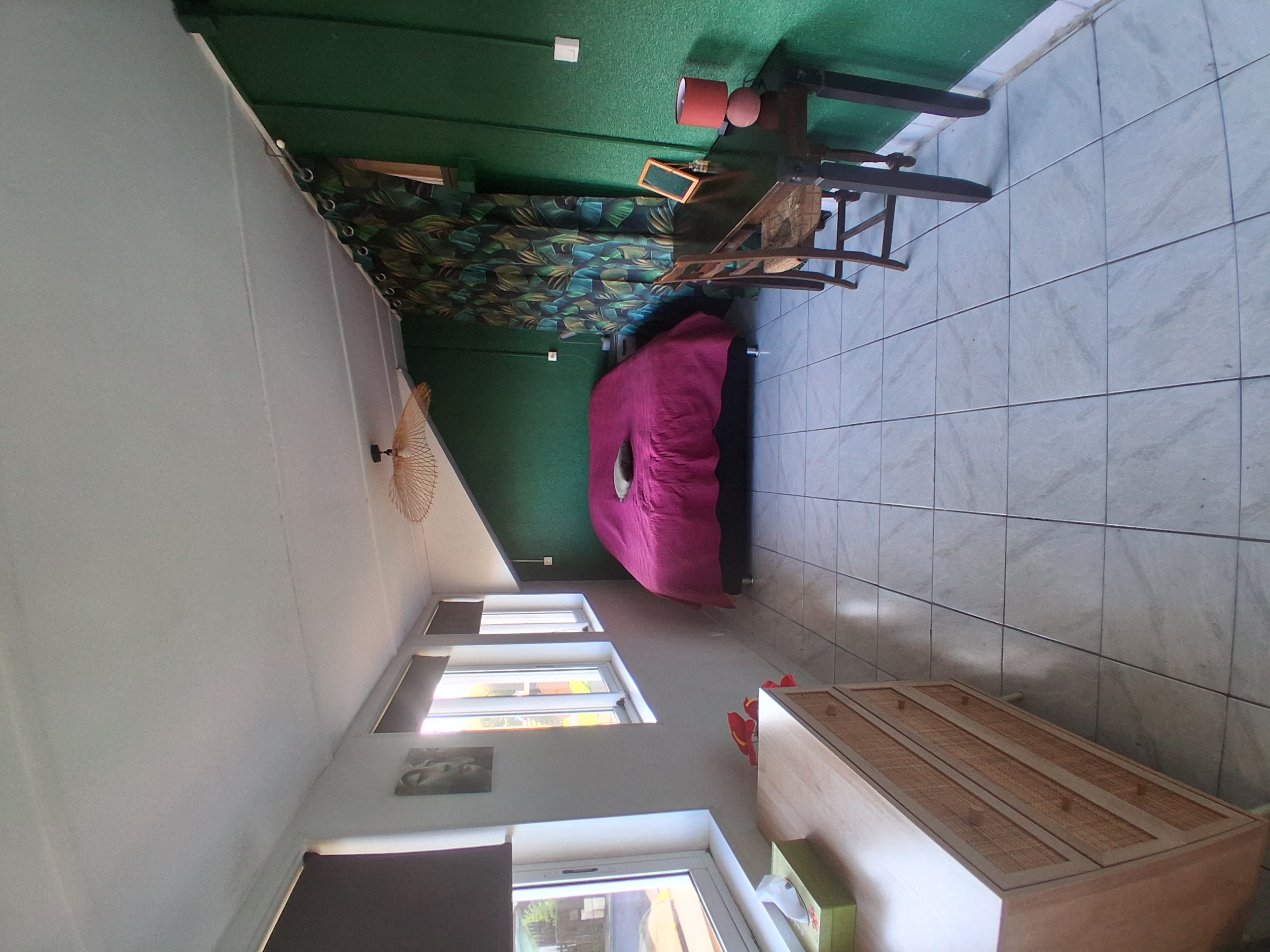 Chambre Double Végétale vue intérieure