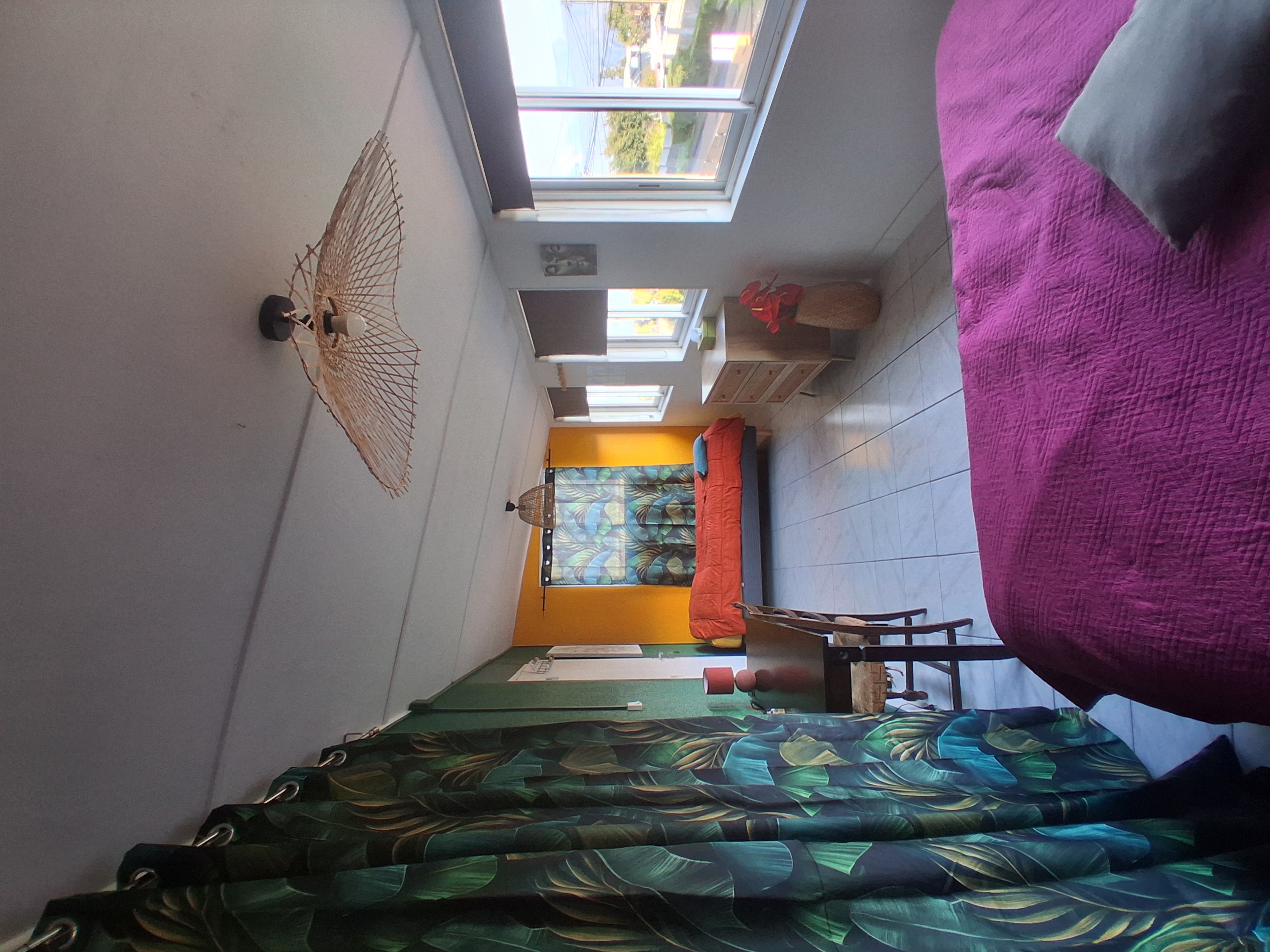 Chambre Double Végétale avec lit double