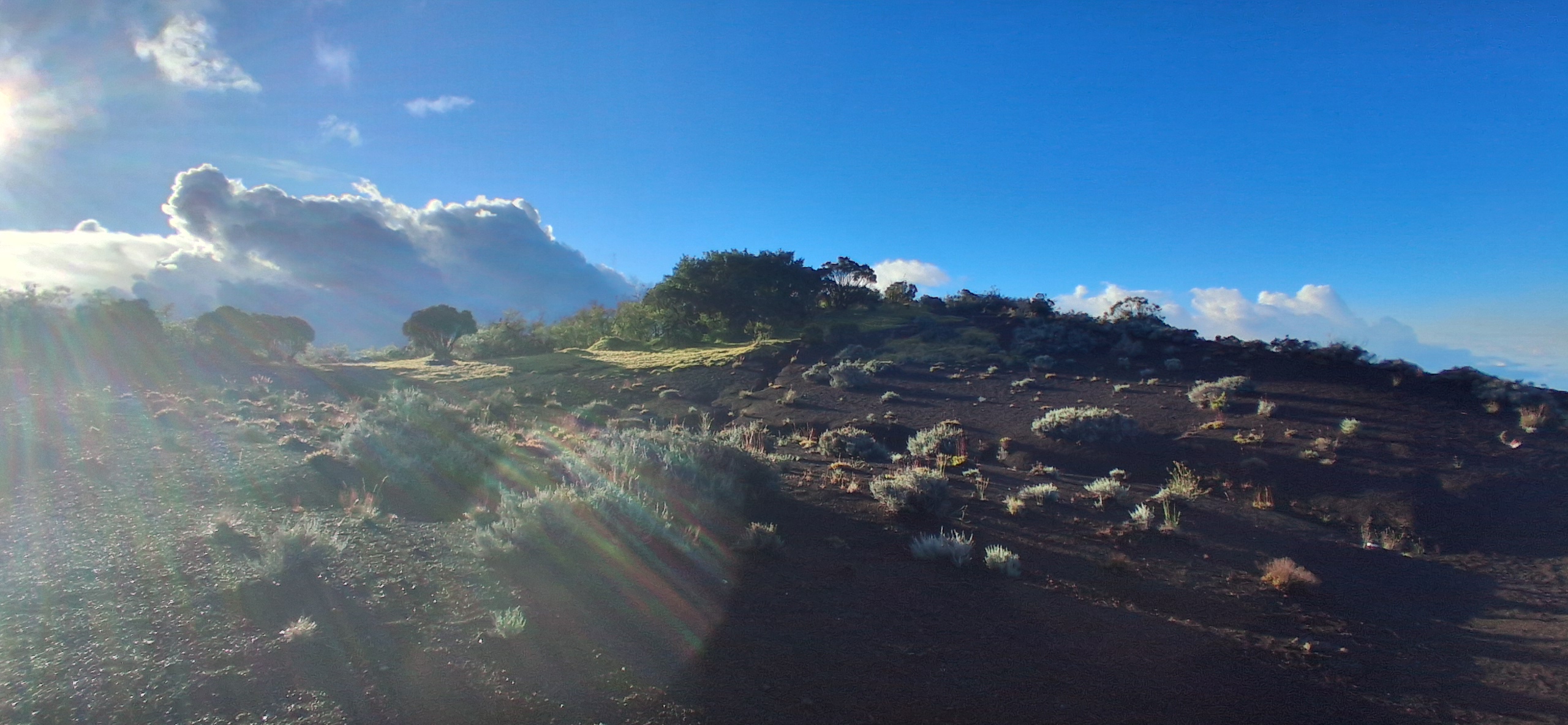 Vue sur les Hauts de La Réunion