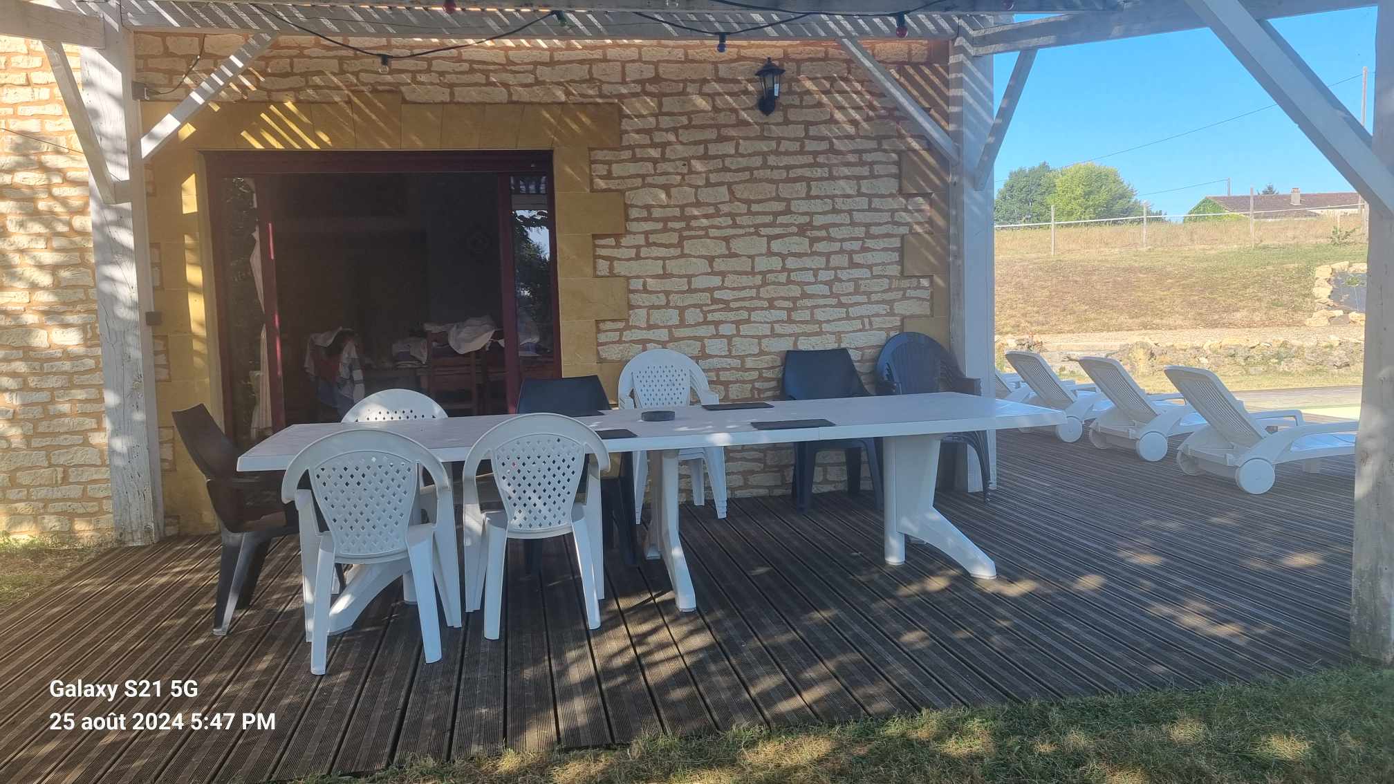 Maison de campagne à biron en dordogne pour 15 personnes