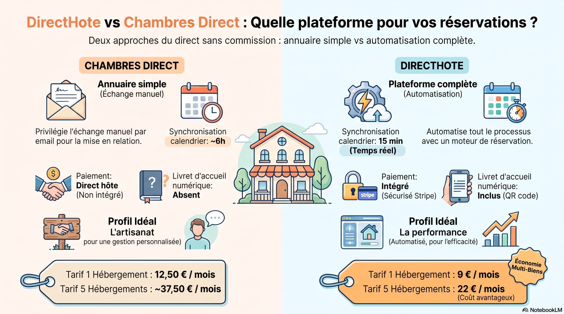 Quel plateforme pour mon site de reservation en directe