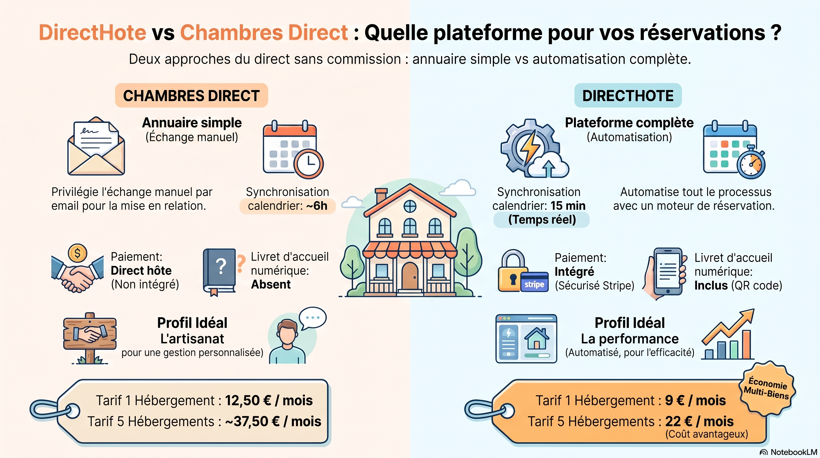 Quel plateforme pour mon site de reservation en directe